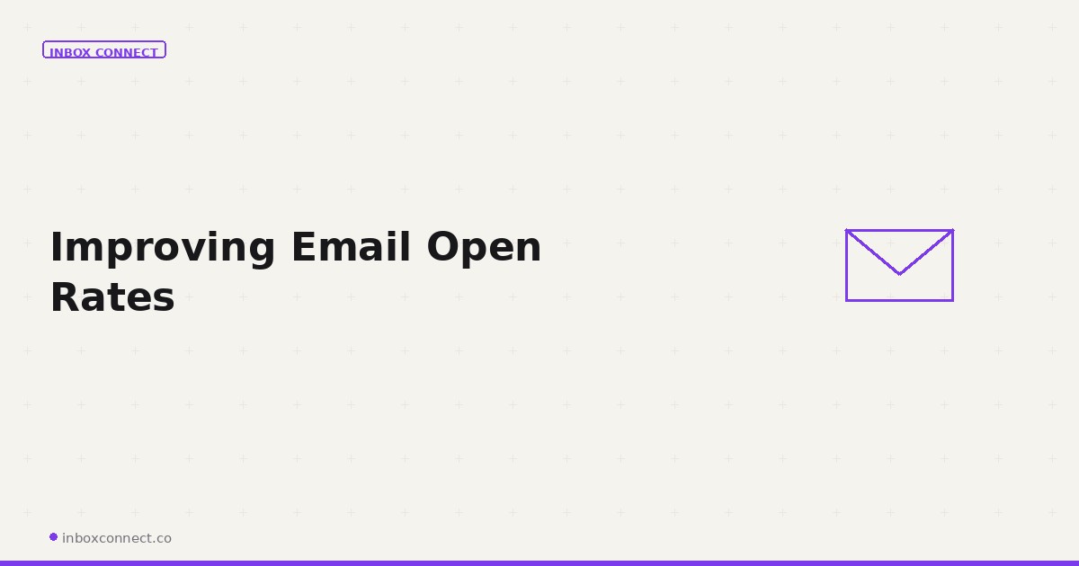 Improving Email Open Rates