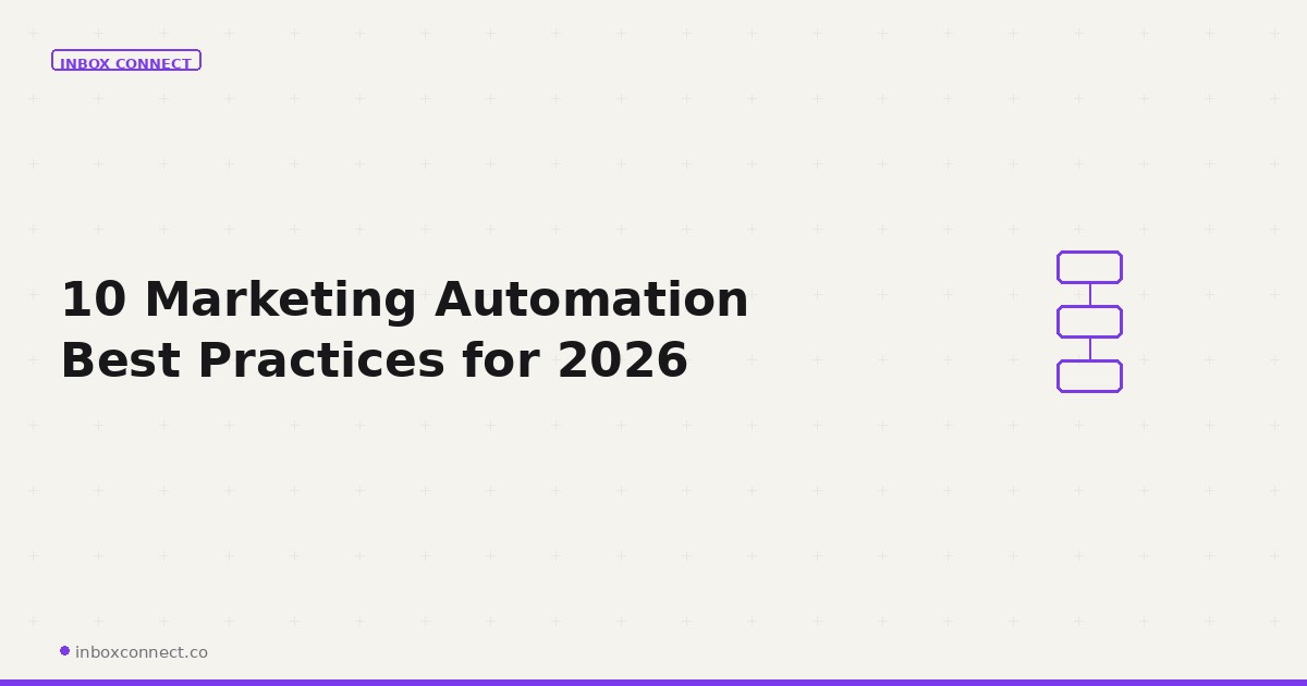 10 Marketing Automation Best Practices for 2026